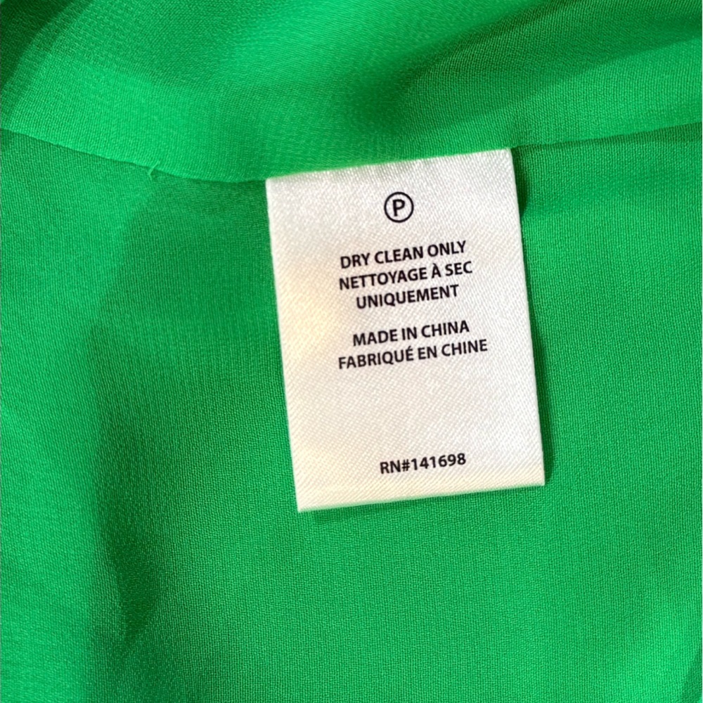 Women’s RAMY BROOK Odette sleeveless green mini Shirtdress- Size small - Picture 6 of 9